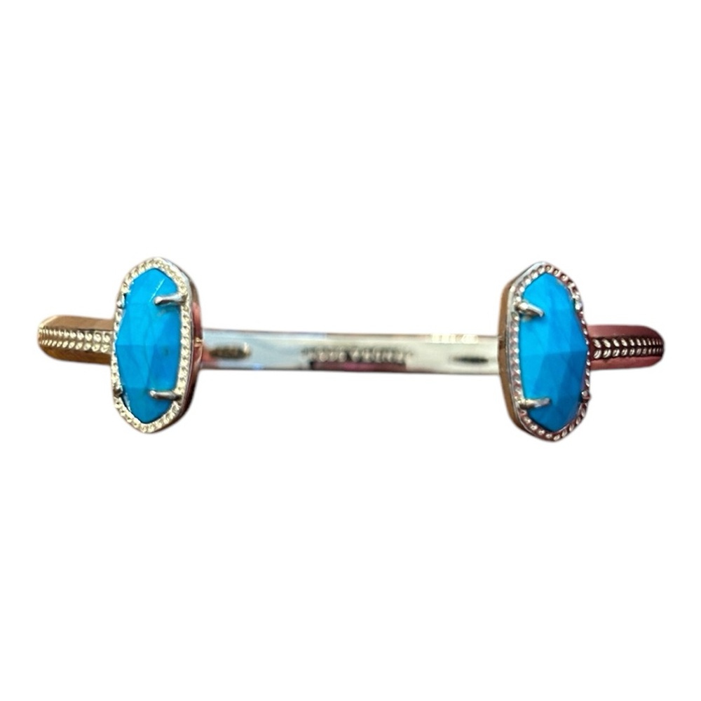 Kendra Scott Elton Turquoise and Gold Bracelet